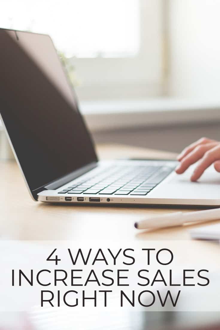 Are things not going the way you’d like? Want more sales? You’re not alone. Here are 4 ways to increase sales and increase your income right now. via @scopedesign