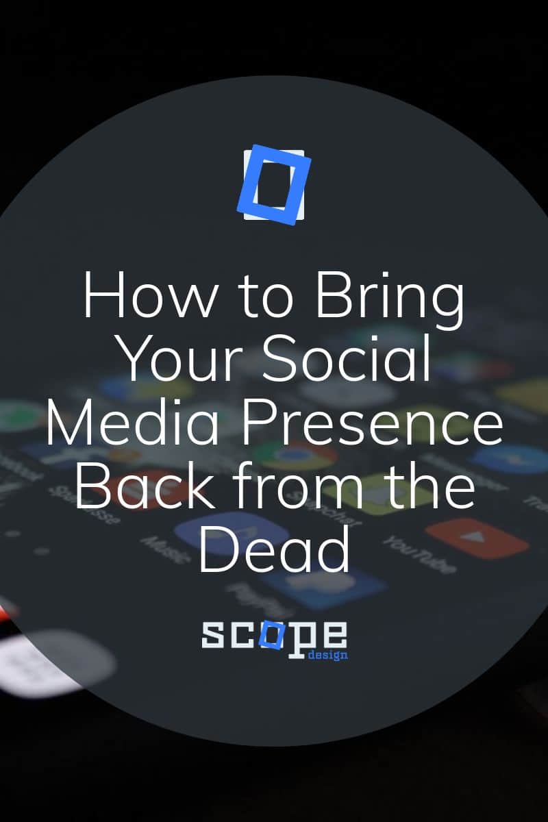 Should you resurrect your social media presence? The short answer is yes, you should. You’ll need to be methodical and persistent. via @scopedesign