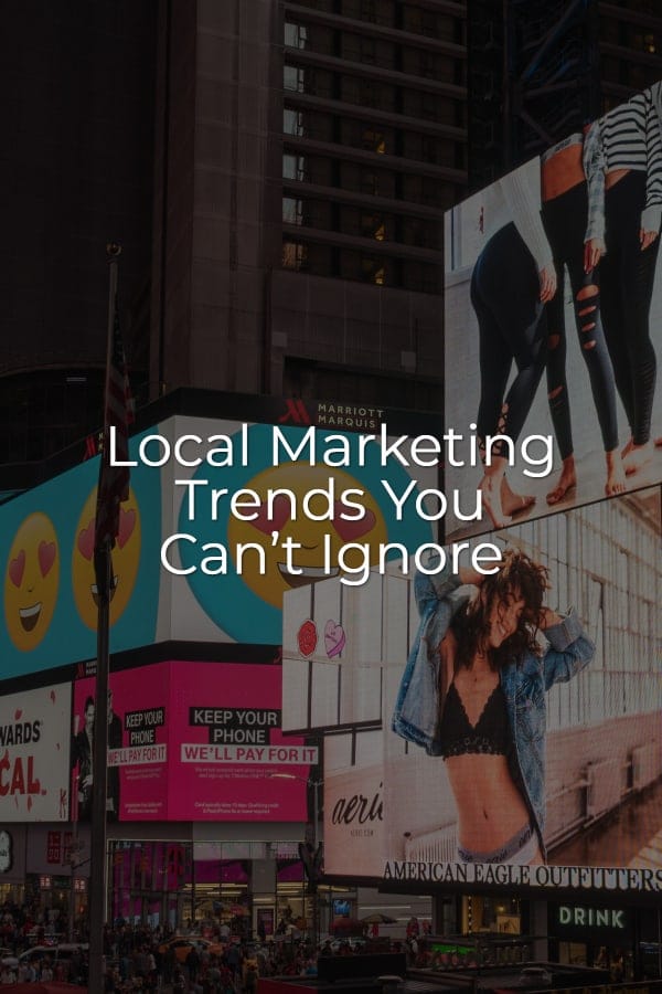Marketing trends change all the time. And, if you’re a local business owner, it can be hard to keep up. Which trends should you follow? via @scopedesign