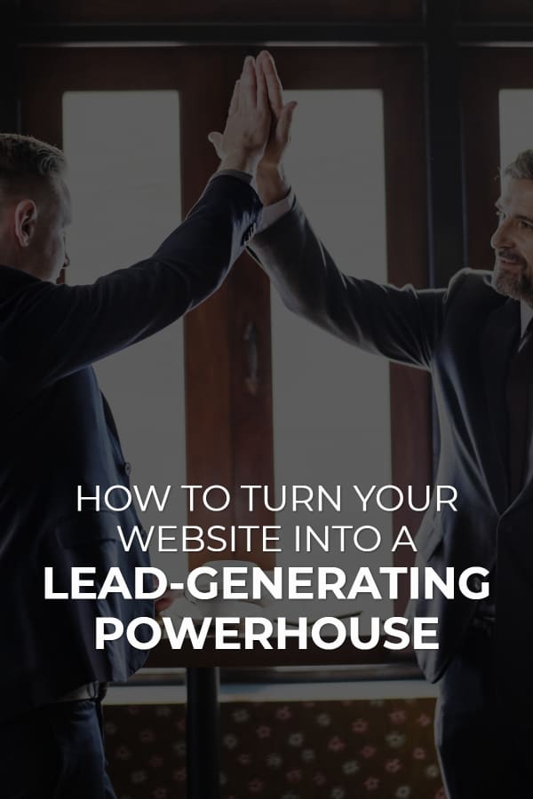 No reason for your website not to generate leads every day. These tips will help you take your site and turn it into a lead-generating powerhouse. via @scopedesign