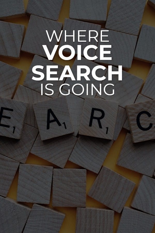 Voice search is here to stay. Your mission, should you choose to accept it, is to jump aboard the bandwagon now, while there’s still time.  via @scopedesign