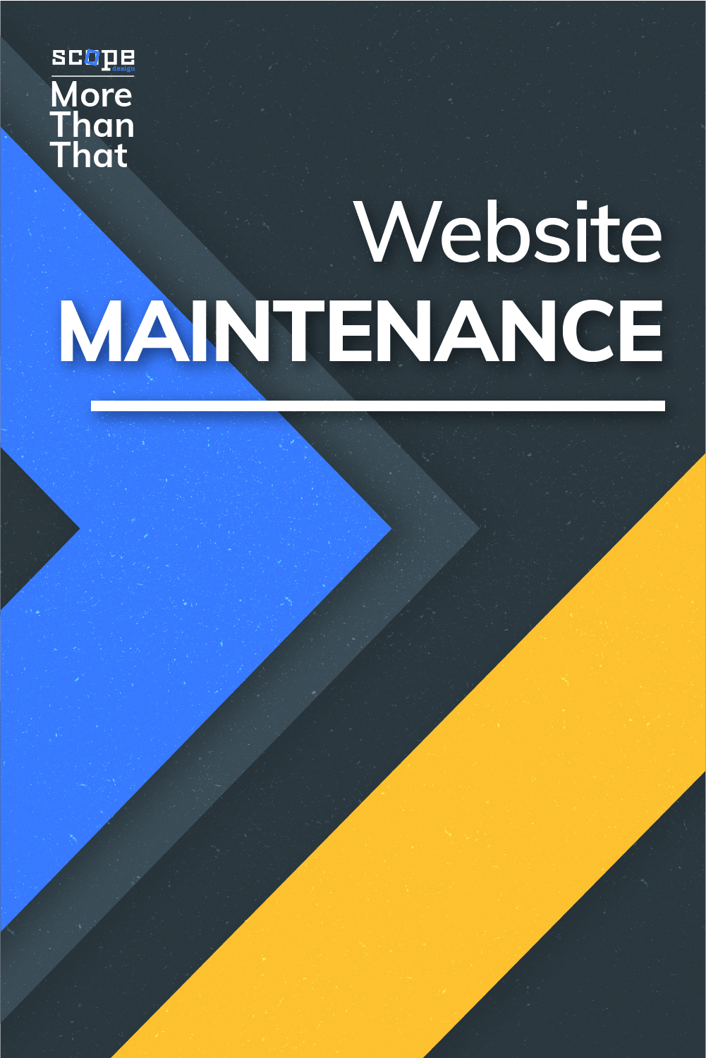Having to do your website maintenance can be a pain. Sure, some people are prepared to do that, but most people should leave it to the experts, like us! via @scopedesign
