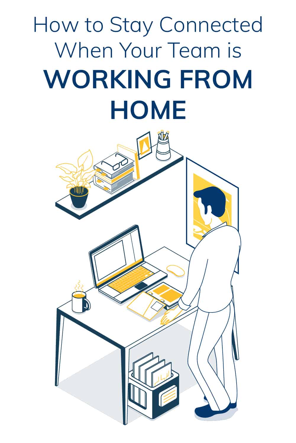 It's become necessary to set up the technology required to allow employees to work from home. Here are some tips to stay connected with your team. via @scopedesign