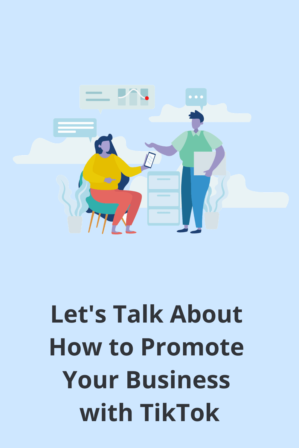What we hope you’ll take away from this is that making TikToks is easy and it can help your business connect with a whole new audience. via @scopedesign